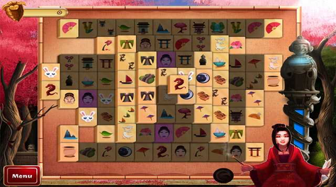 Play 2D Маджонг Храм game