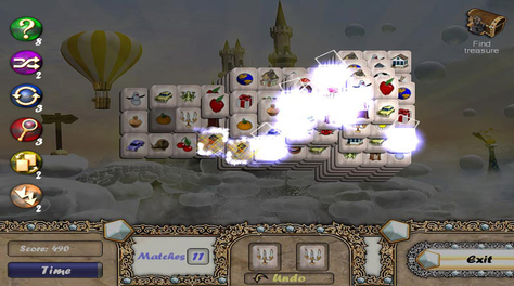 Play Aerial Mahjong game