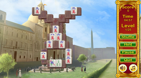 Play Ancient Rome Mahjong game