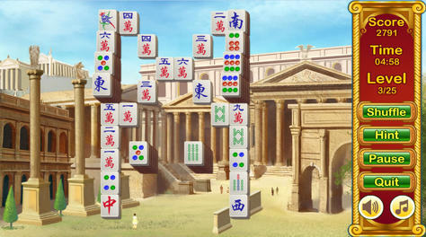 Play Ancient Rome Mahjong game