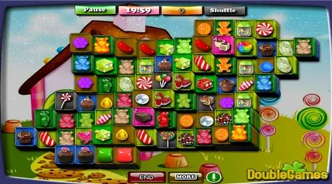 Play Конфетный Маджонг game
