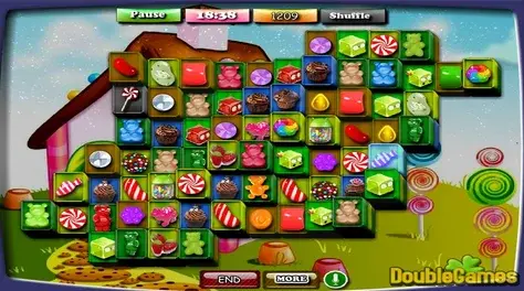 Play Конфетный Маджонг game