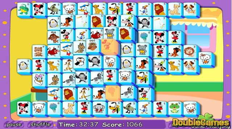 Play Cartoon Mahjong game