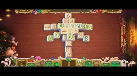Play Рождественский Маджонг game