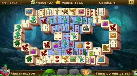 Play Маджонг Эльфы против Гоблинов game