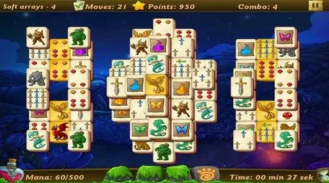 Play Маджонг Эльфы против Гоблинов game