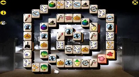 Play Halloween Mahjong game