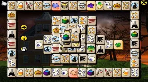 Play Halloween Mahjong game