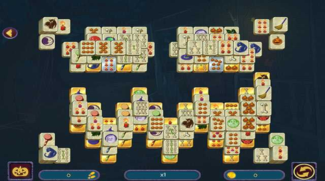 Play Halloween Night Mahjong game