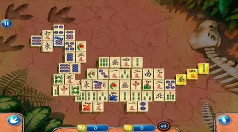 Play Юрский Маджонг game