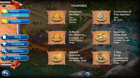 Play Юрский Маджонг game