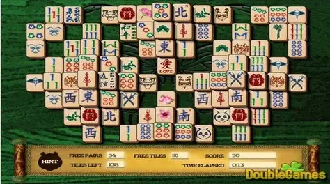 Play Маджонг Кунг-Фу Панды 2 game