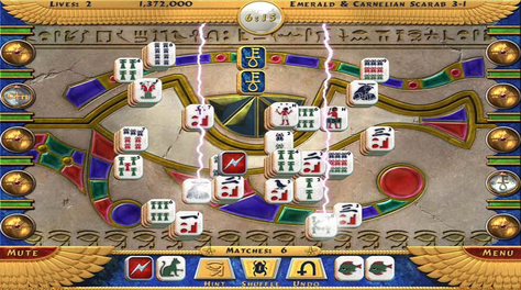 Play Luxor Mah Jong game