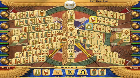 Play Luxor Mah Jong game