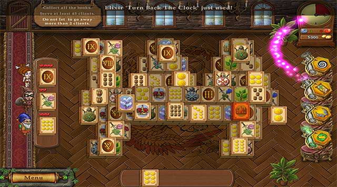 Play Магическая Книжная Лавка: Маджонг game