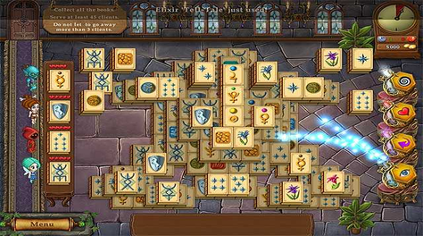 Play Магическая Книжная Лавка: Маджонг game