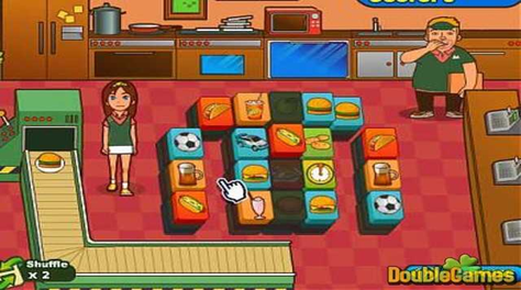 Play Маджонг Бургер game