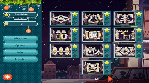 Play Mahjong Christmas 2 game