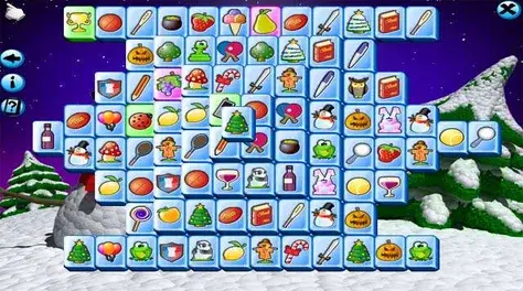 Play Mahjong Christmas game