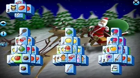Play Mahjong Christmas game