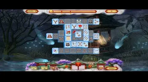 Play Mahjong Forbidden Temple game