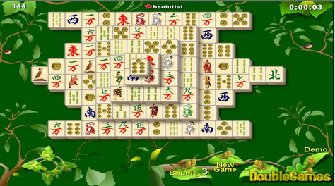 Play Mahjong Gardens game