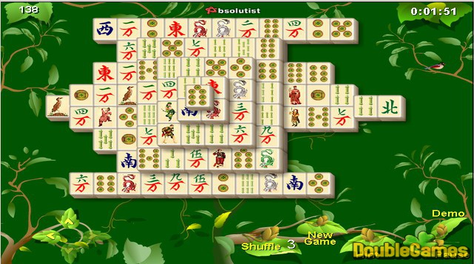 Play Mahjong Gardens game