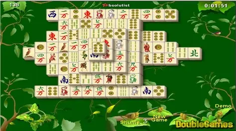 Play Сады Маджонга game