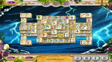 Play Маджонг Тайны Древней Афины game