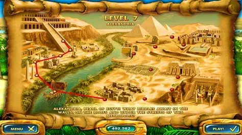 Play Маджонг Древний Египет game