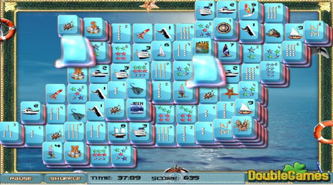 Play Морской Маджонг game