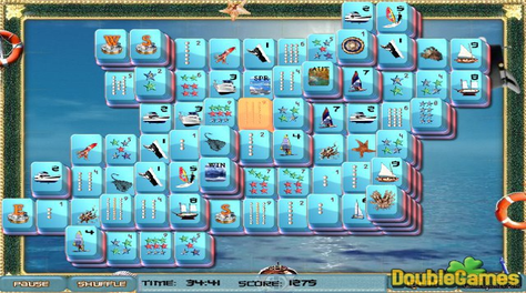 Play Морской Маджонг game