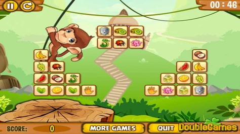 Play Обезьяний Маджонг game