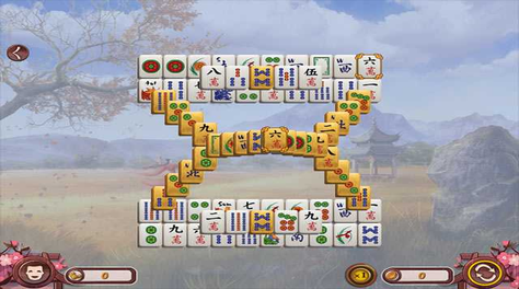 Play Sakura Day Mahjong game