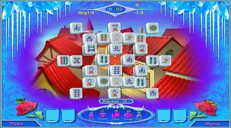 Play Snow Queen Mahjong game