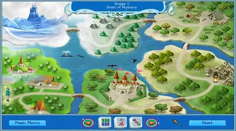 Play Snow Queen Mahjong game