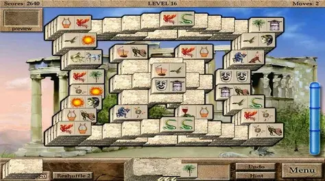 Play Каменный Маджонг game