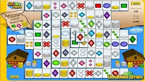 Play Treasure Chest Mahjong game