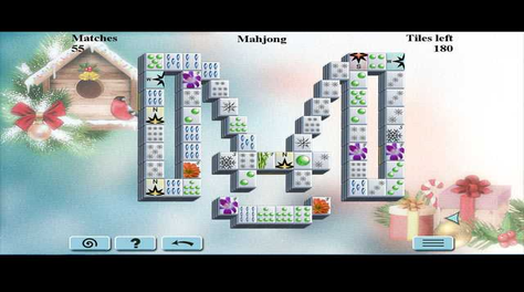 Play Зимний Маджонг game