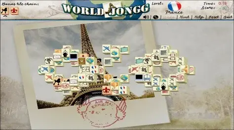 Play World Jongg game
