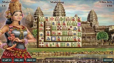 Play World’s Greatest Temples Mahjong game