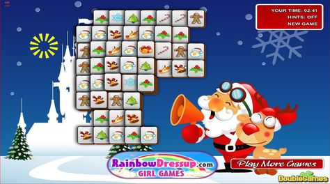 Play Xmas Mahjong game